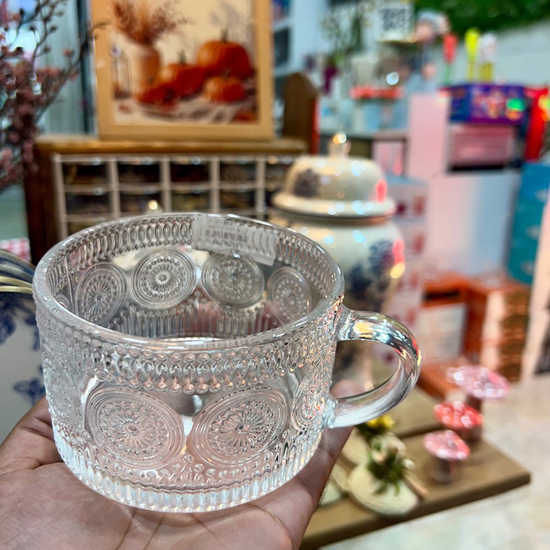 فنجان لته خوری طرح سنتی گرد