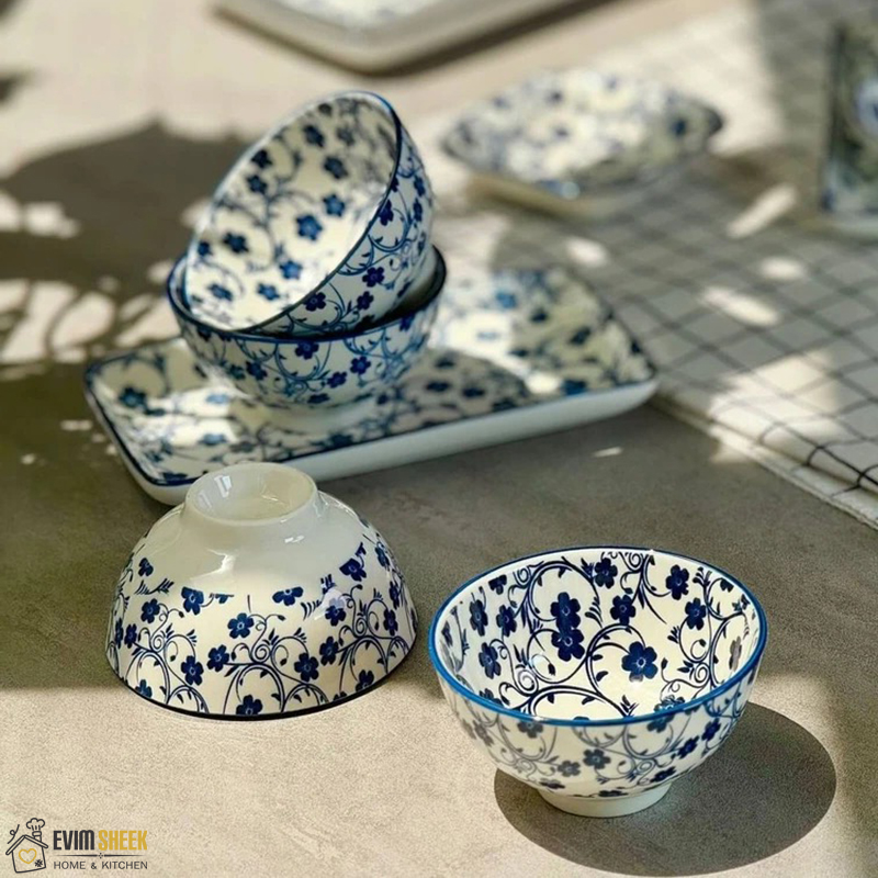 پیاله ترشی گل آبی